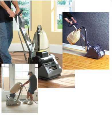 Machine de meulage de parquet Ponceuse de parquet