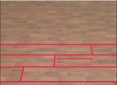 Distance entre les joints Distance entre les joints