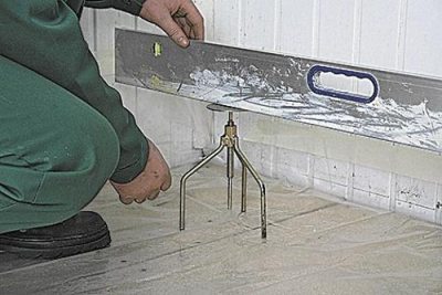 Balises pour planchers en vrac Balises à fouet pour sols en vrac