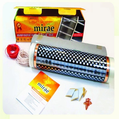 Kit de chauffage par le sol infrarouge classique Kit de chauffage par le sol infrarouge classique