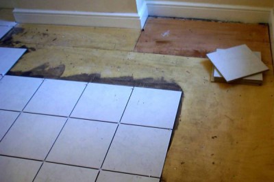 Pose de carreaux sur contreplaqué Pose de carreaux sur contreplaqué