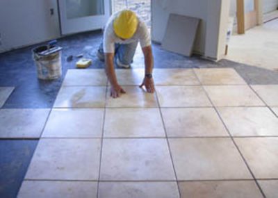 Pose de tuiles Pose de carreaux de céramique