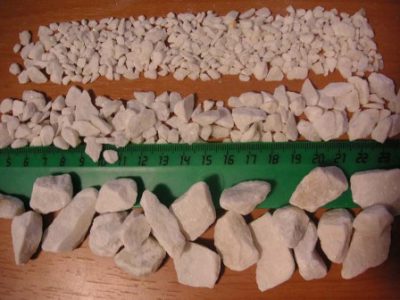 Copeaux de marbre Copeaux de marbre