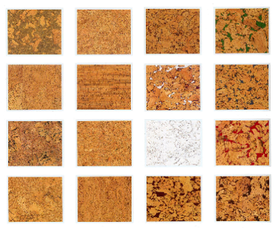 Planchers de liège pour et contre Assortiment de ce matériel