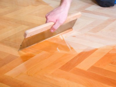 Mastic pour parquet Processus de demande de mastic