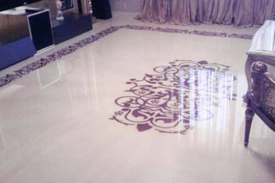 Plancher en vrac laqué Plancher verni