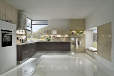 Planchers autonivelants dans la cuisine photo Planchers autonivelants dans la cuisine