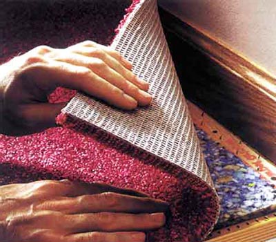 Isolation thermique du sol en béton avec tapis Isolation thermique du sol en béton avec tapis