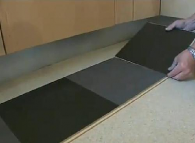 Pose de marmoleum Montage du Marmoleum