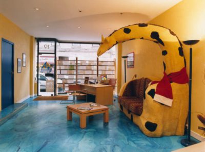 Planchers autonivelants en pépinière Planchers autonivelants en pépinière