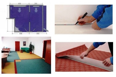 Comment calculer la consommation de tapis Avant de poser le tapis, vous devez préparer soigneusement
