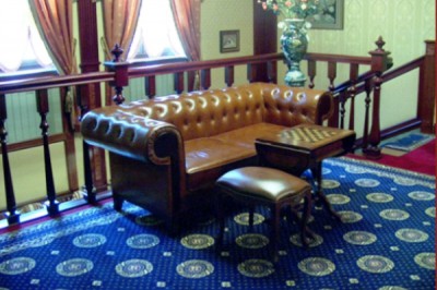 Grand tapis à motifs Grande cavroline à motifs