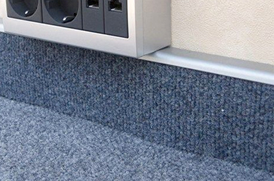 Plinthe en plastique pour tapis Plinthe en plastique pour tapis