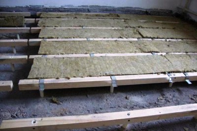 Planchers réglables - une opportunité d'augmenter les qualités d'isolation thermique Cavité technologique - une opportunité d'augmenter les caractéristiques isolantes