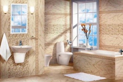 Carrelage mat dans la décoration des salles de bain Carrelage de toilette en céramique mat