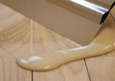 Jointoiement en parquet Mastic à plancher de bois franc