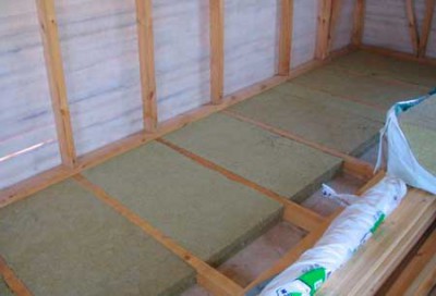 Isolation en laine minérale Isolation en laine minérale