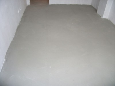 Idéalement, la chape après séchage devrait ressembler à ceci Idéalement, la chape après durcissement devrait ressembler à ceci