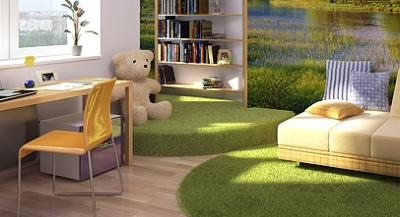 Sur un petit podium, vous pouvez placer des jouets et des étagères Sur un petit podium, vous pouvez placer des jouets et des étagères