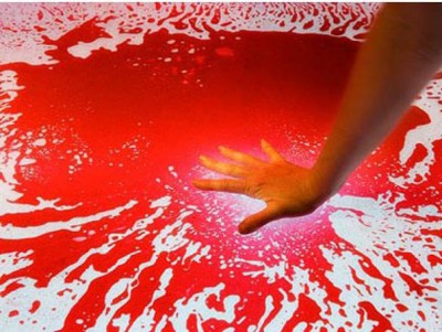 Carreau liquide avec gel à l'intérieur Carreau liquide avec gel à l'intérieur