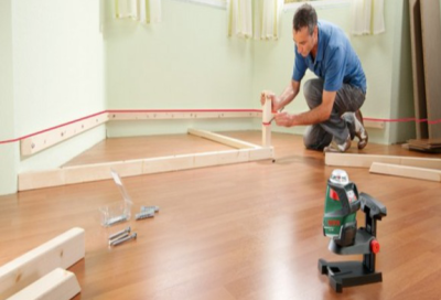 Niveau de battement pour la construction du podium Niveau de battement pour la construction du podium