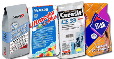 Variété de coulis pour carreaux Variété de coulis pour carreaux