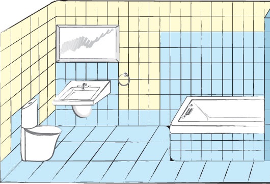 Imperméabilisation de la salle de bain: méthodes et schémas optimaux de l'appareil