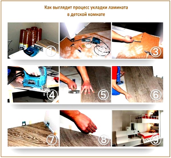 Pose de sols stratifiés en pépinière Pose de sols stratifiés en pépinière