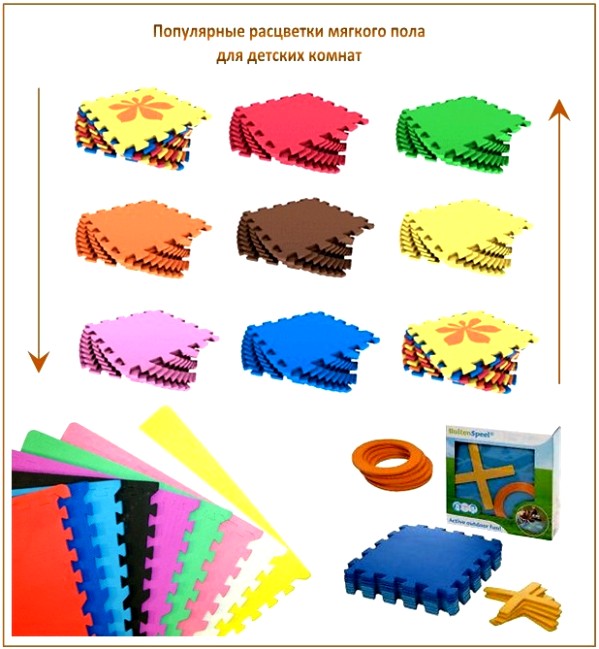 Plancher mou pour une pépinière Plancher mou pour une pépinière