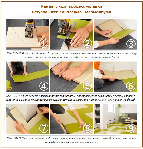 Linoléum naturel Linoléum naturel