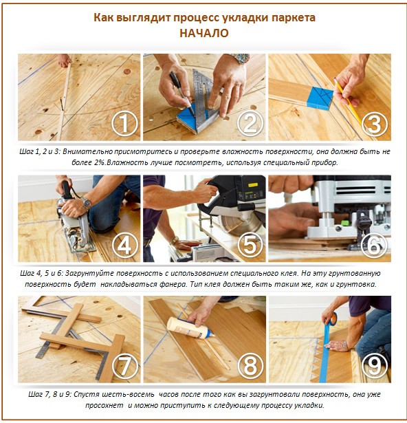 Pose de parquet naturel Pose de parquet naturel