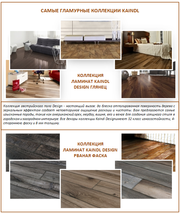 Collections de stratifiés Kaindl Design Collections de stratifiés Kaindl Design