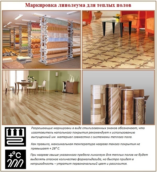 Quel linoléum peut être posé sur un plancher de film infrarouge