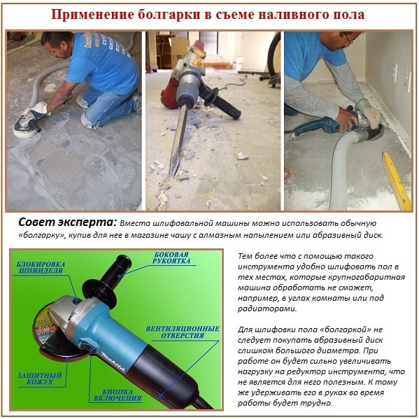 Comment retirer une meuleuse de plancher en vrac de mauvaise qualité