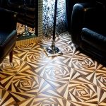 Conception géométrique des sols d'art.