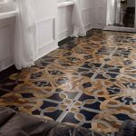 Parquet d'art dans la chambre