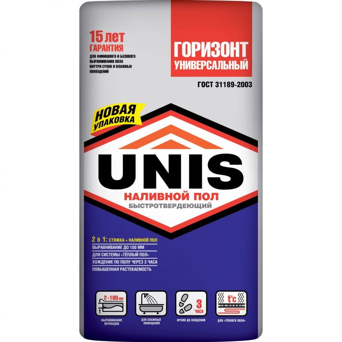 Eunice-Horizon universel à durcissement rapide