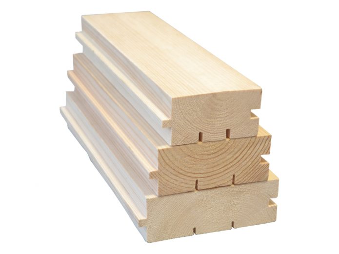 Planche à languette et rainure