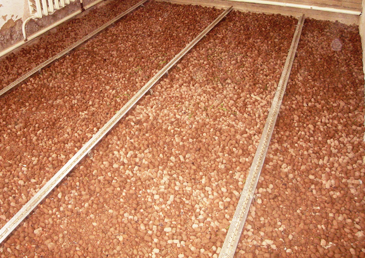 Est-il possible de s'endormir en argile expansée sans imperméabilisation