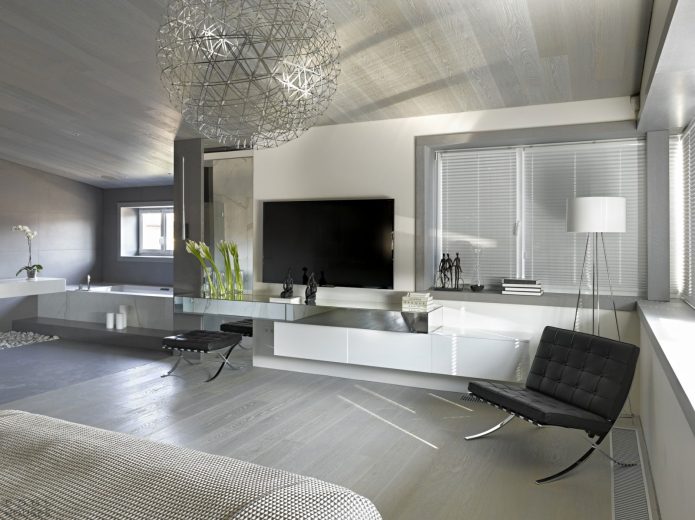 Stratifié dans un intérieur lumineux