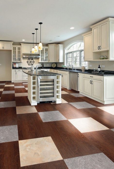 Grande cuisine dans la maison