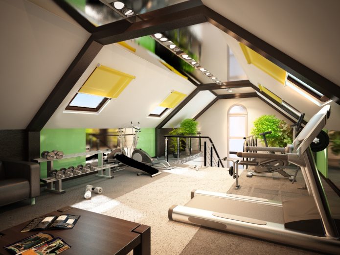 Aménagement d'un grenier dans une maison privée