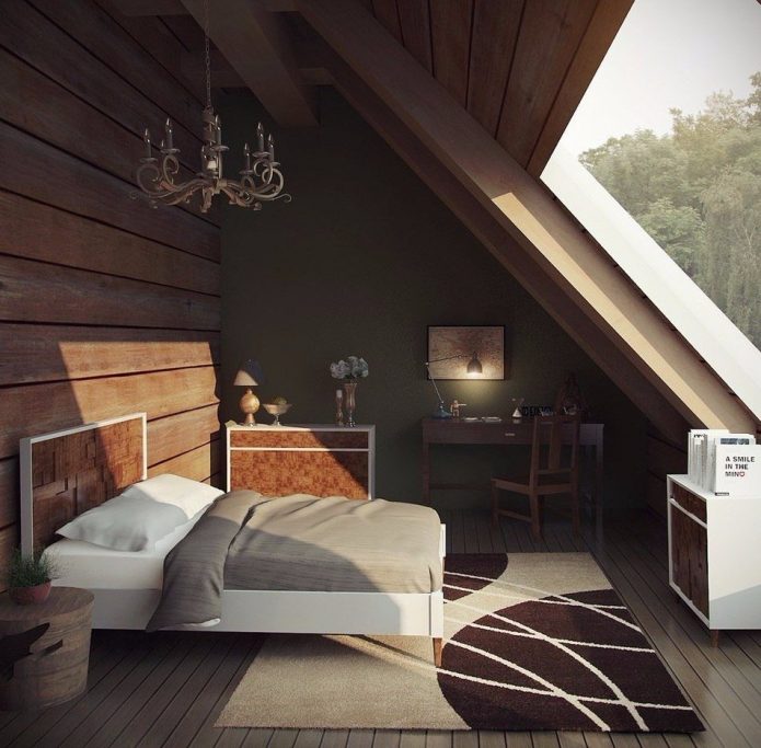 Aménagement d'un grenier dans une maison privée