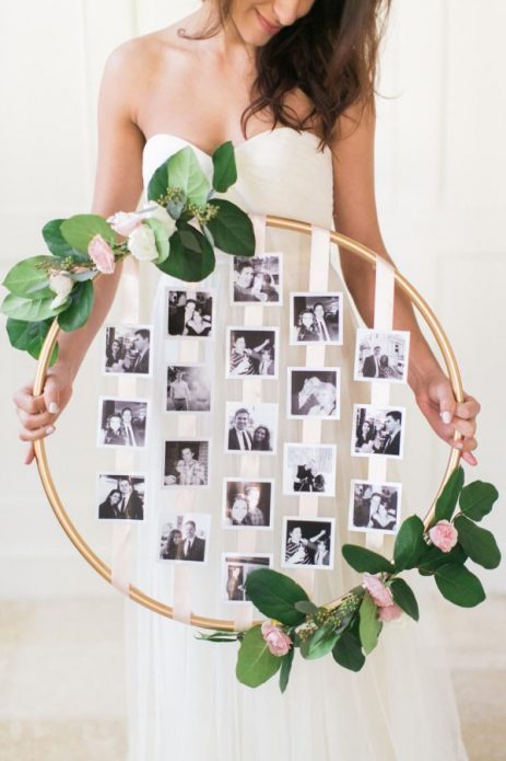 Décor enveloppant pour séance photo