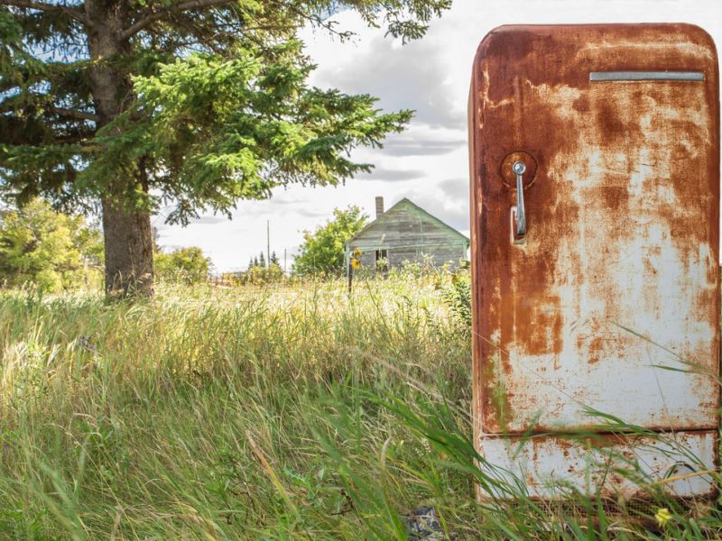 Que faire d'un vieux réfrigérateur: 13 idées pratiques