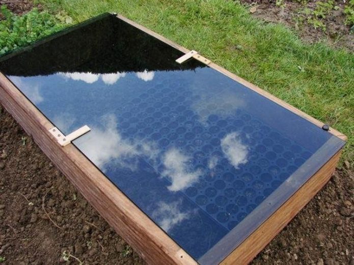 À effet de serre d'un vieux réfrigérateur