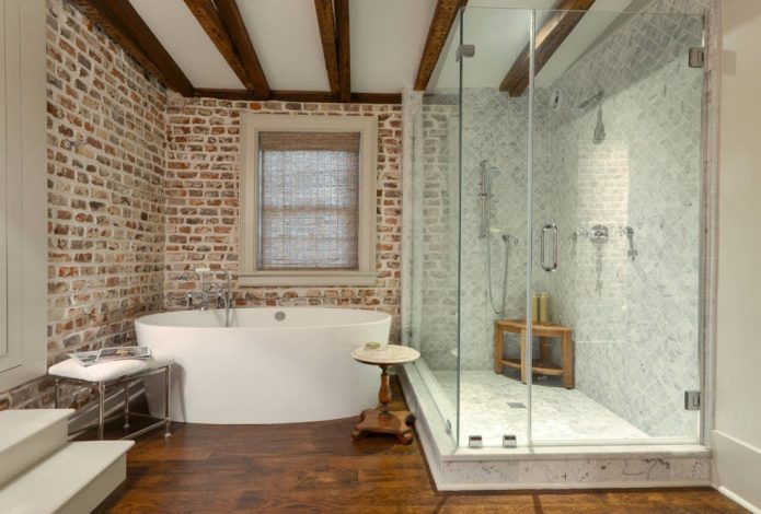 Poutres de plafond à l'intérieur