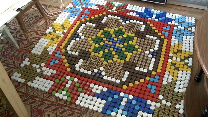 Tapis de liège bouteille