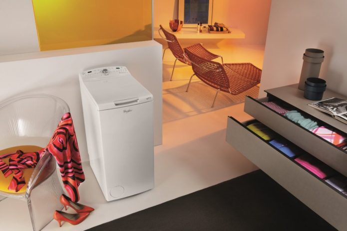 lave-linge à chargement par le dessus