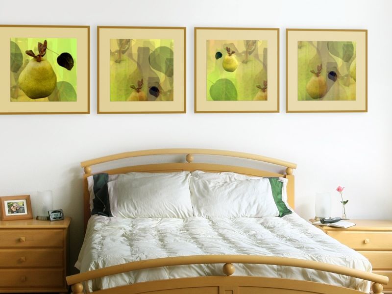 Comment accrocher des photos dans l'appartement: options réussies sur la photo